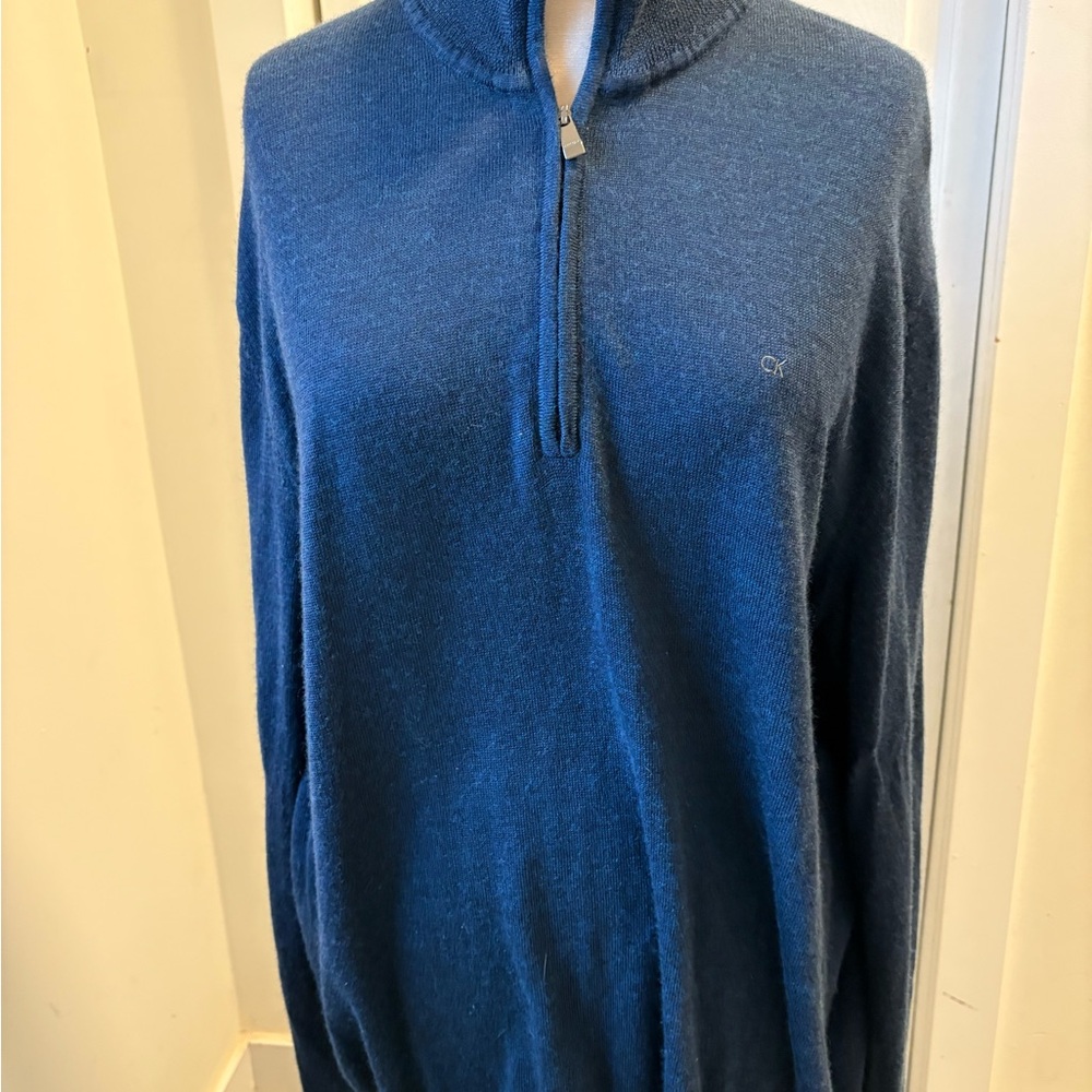 Men's Calvin Klein Blue Sweater